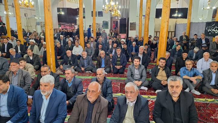 تصاویر/ اقامه نمازجمعه شهر عجب شیر