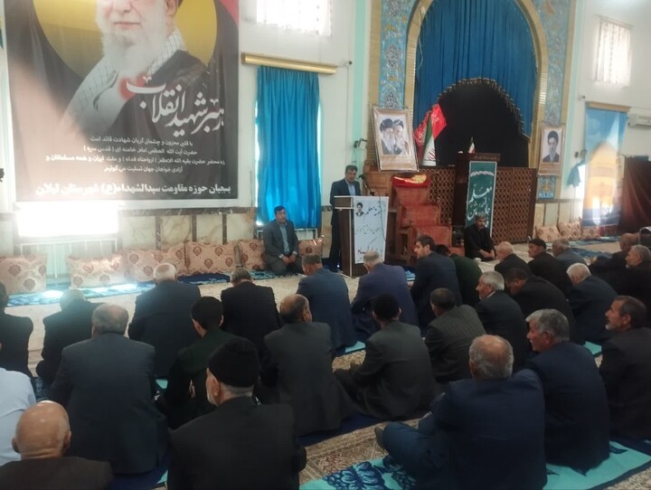 تصاویر/ اقامه نمازجمعه شهر لیلان