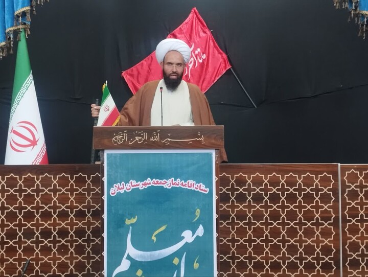 تصاویر/ اقامه نمازجمعه شهر لیلان