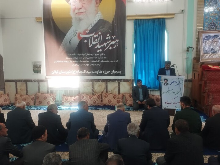 تصاویر/ اقامه نمازجمعه شهر لیلان