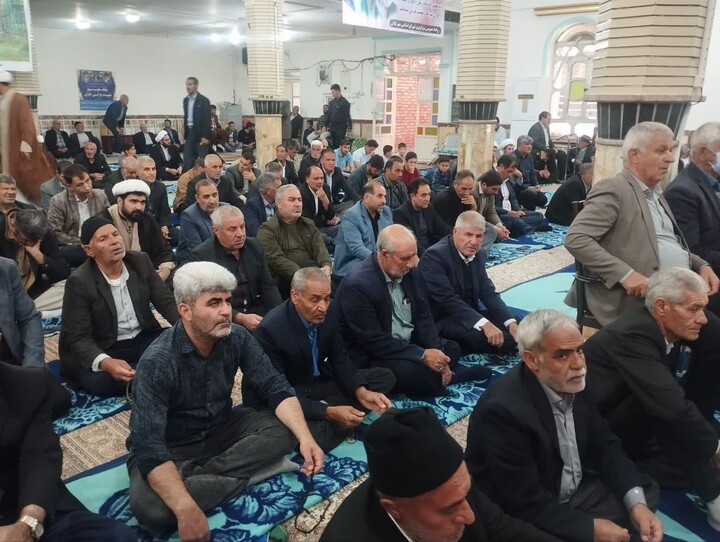 تصاویر/ اقامه نمازجمعه شهر لیلان