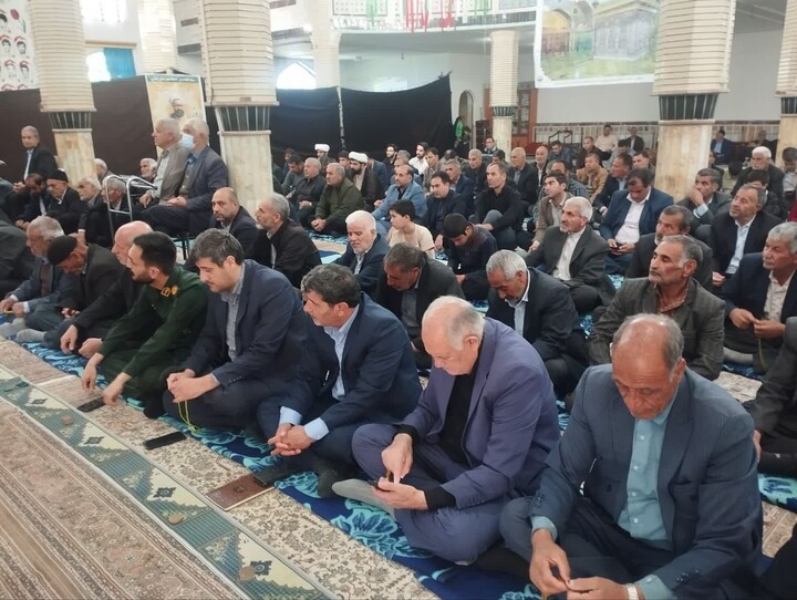 تصاویر/ اقامه نمازجمعه شهر لیلان