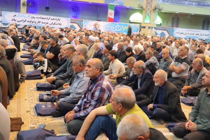 تصاویر/ اقامه نماز جمعه در اسلامشهر