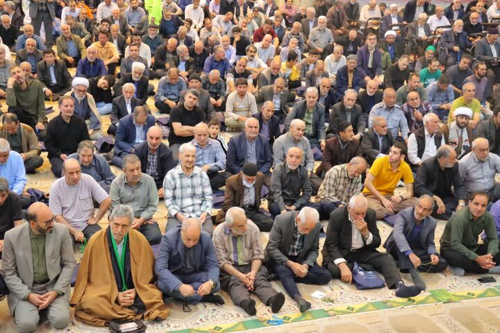 تصاویر/ اقامه نماز جمعه در اسلامشهر