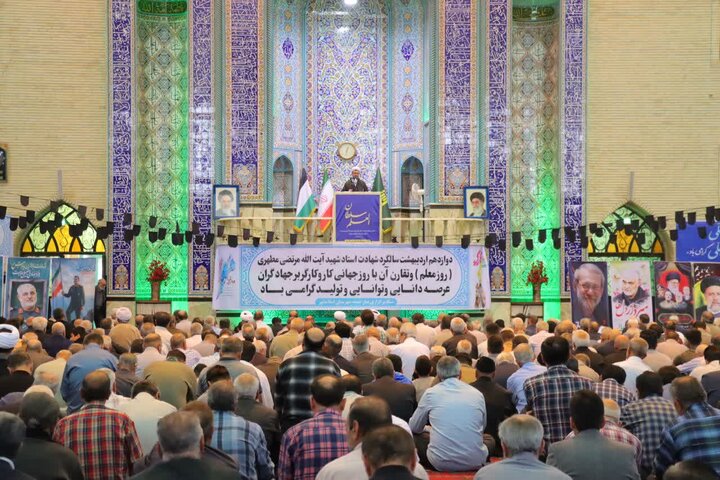 تصاویر/ اقامه نماز جمعه در اسلامشهر