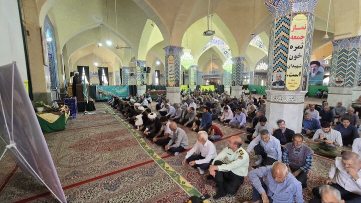 تصاویر/ نماز جمعه این هفته شهرستان بهاباد