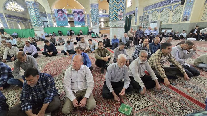 تصاویر/ نماز جمعه این هفته شهرستان بهاباد