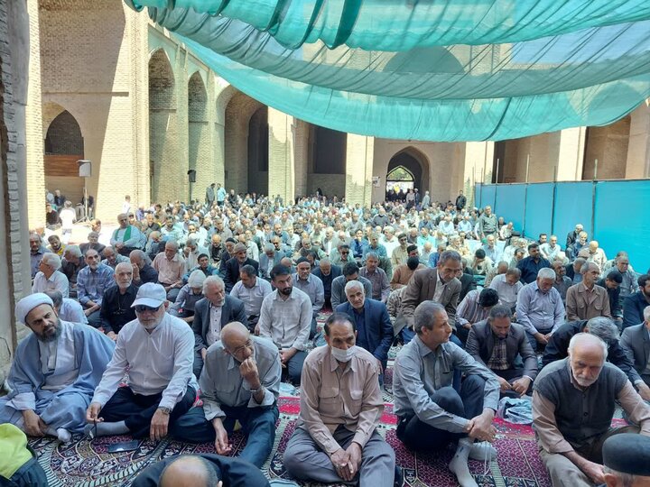 تصاویر/ نماز عبادی سیاسی جمعه در ورامین