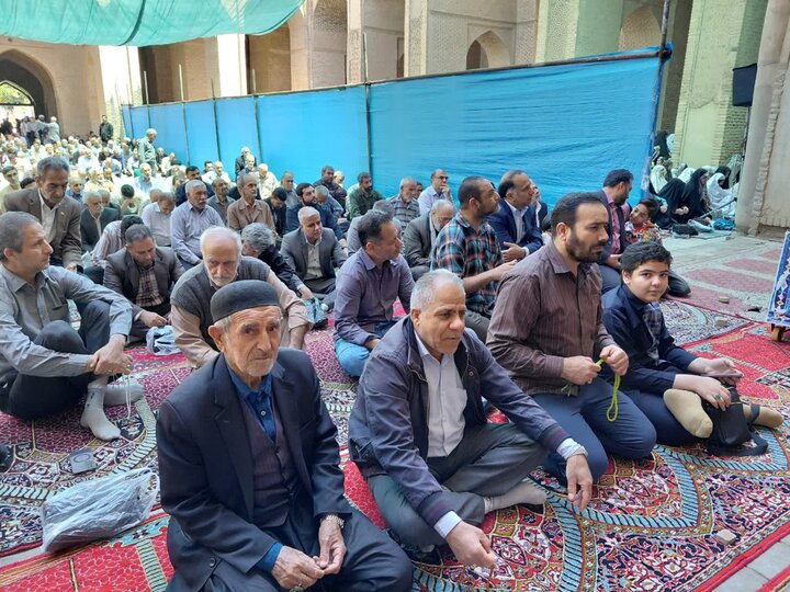 تصاویر/ نماز عبادی سیاسی جمعه در ورامین