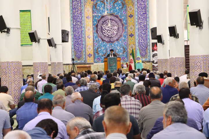 تصاویر/ نماز عبادی سیاسی جمعه شهرستان بافق