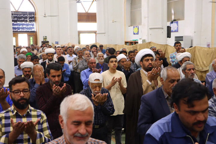 تصاویر/ نماز عبادی سیاسی جمعه شهرستان بافق