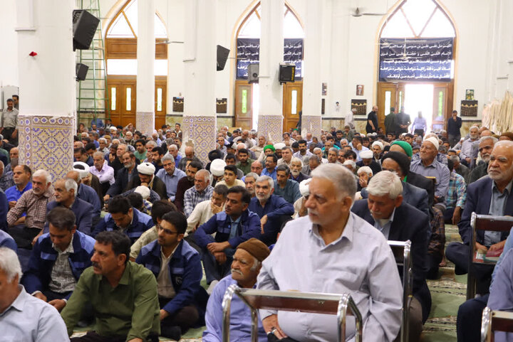 تصاویر/ نماز عبادی سیاسی جمعه شهرستان بافق