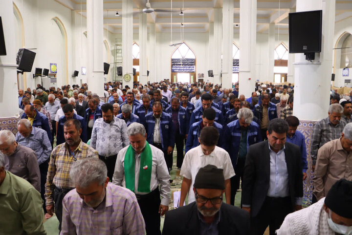 تصاویر/ نماز عبادی سیاسی جمعه شهرستان بافق