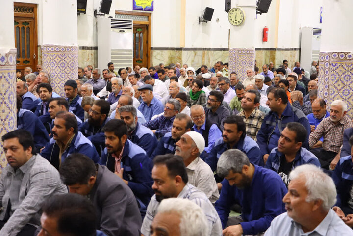 تصاویر/ نماز عبادی سیاسی جمعه شهرستان بافق