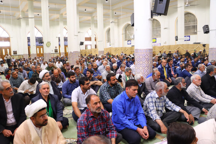 تصاویر/ نماز عبادی سیاسی جمعه شهرستان بافق