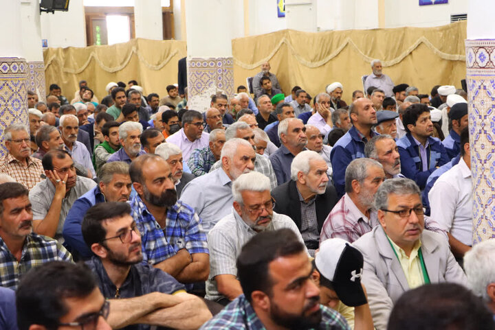تصاویر/ نماز عبادی سیاسی جمعه شهرستان بافق