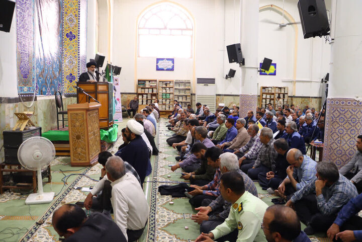 تصاویر/ نماز عبادی سیاسی جمعه شهرستان بافق