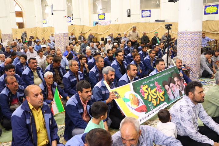 تصاویر/ نماز عبادی سیاسی جمعه شهرستان بافق