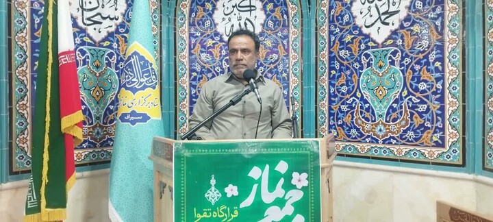 نماز جمعه سیراف به روایت تصویر