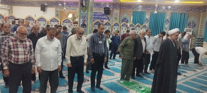 نماز جمعه سیراف به روایت تصویر