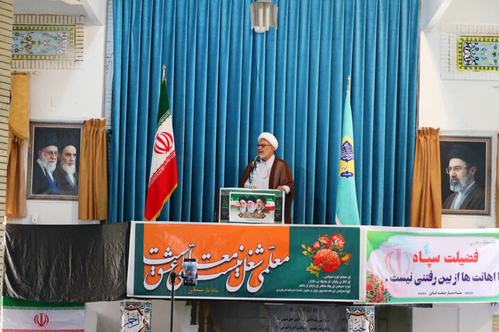 تصاویر| مراسم عبادی سیاسی نماز جمعه قاین