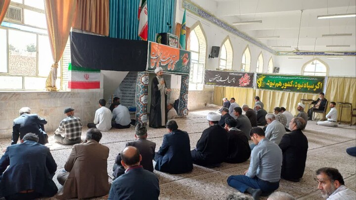 تصاویر| مراسم عبادی سیاسی نماز جمعه قاین