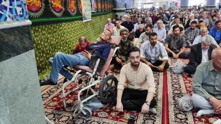 تصاویر| نماز جمعه عبادی سیاسی بیرجند