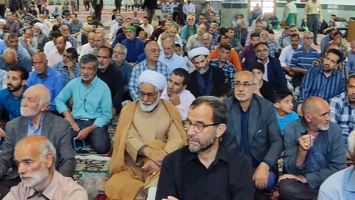 تصاویر| نماز جمعه عبادی سیاسی بیرجند