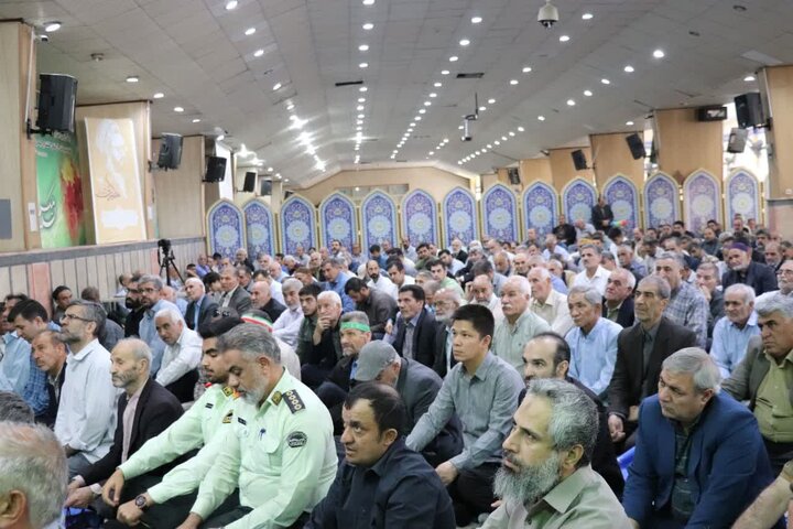 تصاویر/ اقامه پرشکوه نماز جمعه چهار دانگه به امامت حجت الاسلام و المسلمین سنجری و با حضور پرشکوه مردم خداجوی