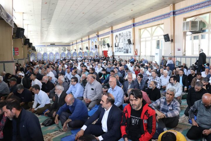 تصاویر/ اقامه پرشکوه نماز جمعه چهار دانگه به امامت حجت الاسلام و المسلمین سنجری و با حضور پرشکوه مردم خداجوی