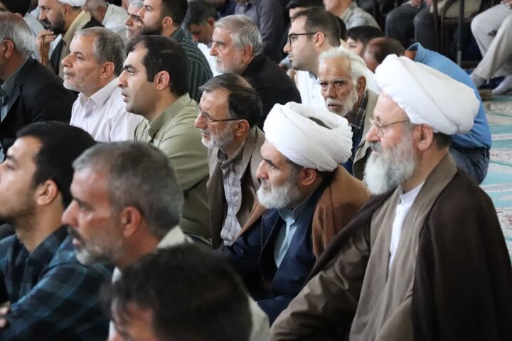 تصاویر/ اقامه پرشکوه نماز جمعه چهار دانگه به امامت حجت الاسلام و المسلمین سنجری و با حضور پرشکوه مردم خداجوی