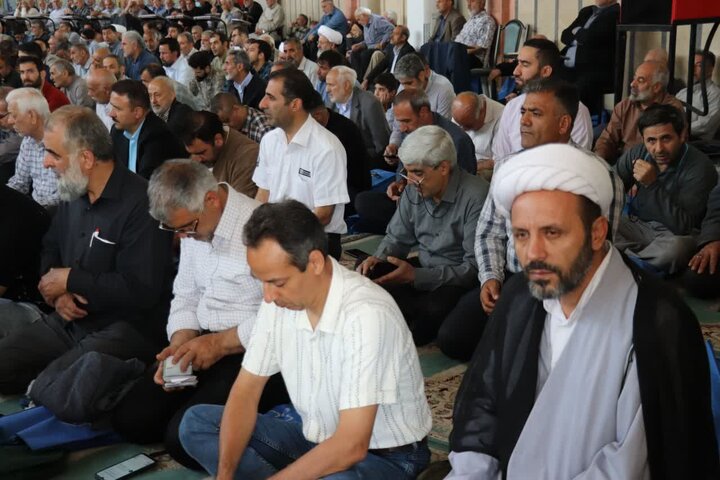 تصاویر/ اقامه پرشکوه نماز جمعه چهار دانگه به امامت حجت الاسلام و المسلمین سنجری و با حضور پرشکوه مردم خداجوی