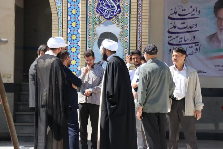 تصاویر/ اقامه پرشکوه نماز جمعه چهار دانگه به امامت حجت الاسلام و المسلمین سنجری و با حضور پرشکوه مردم خداجوی