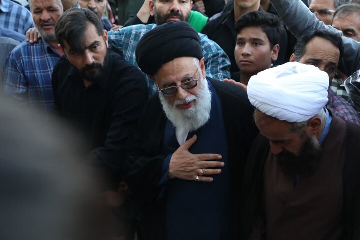 تصاویر/ آیین بدرقه و خاکسپاری شهید فاطمه موحدان دختر دانش آموز جانفدای ایران