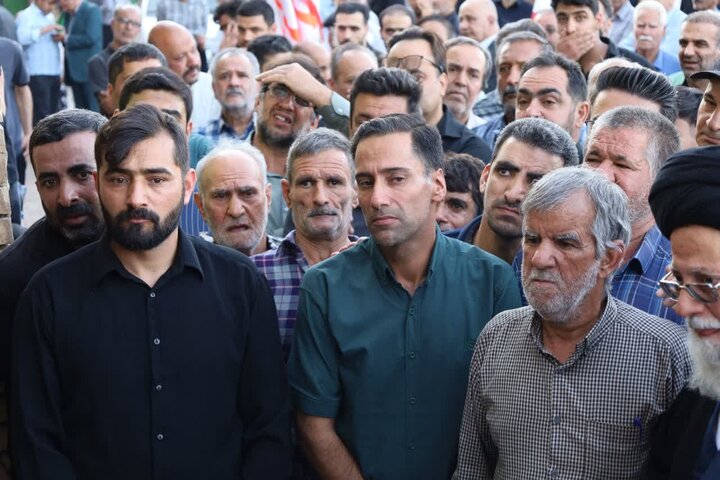 تصاویر/ آیین بدرقه و خاکسپاری شهید فاطمه موحدان دختر دانش آموز جانفدای ایران
