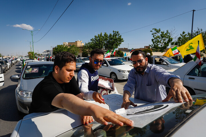 تصاویر / رزمایش طلاب و روحانیون «جان فدا» استان اصفهان