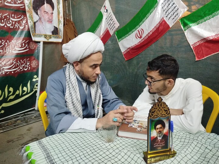 تصاویر/فعالیت طلاب مدرسه علمیه صاحب الزمان(عج) ماهشهر