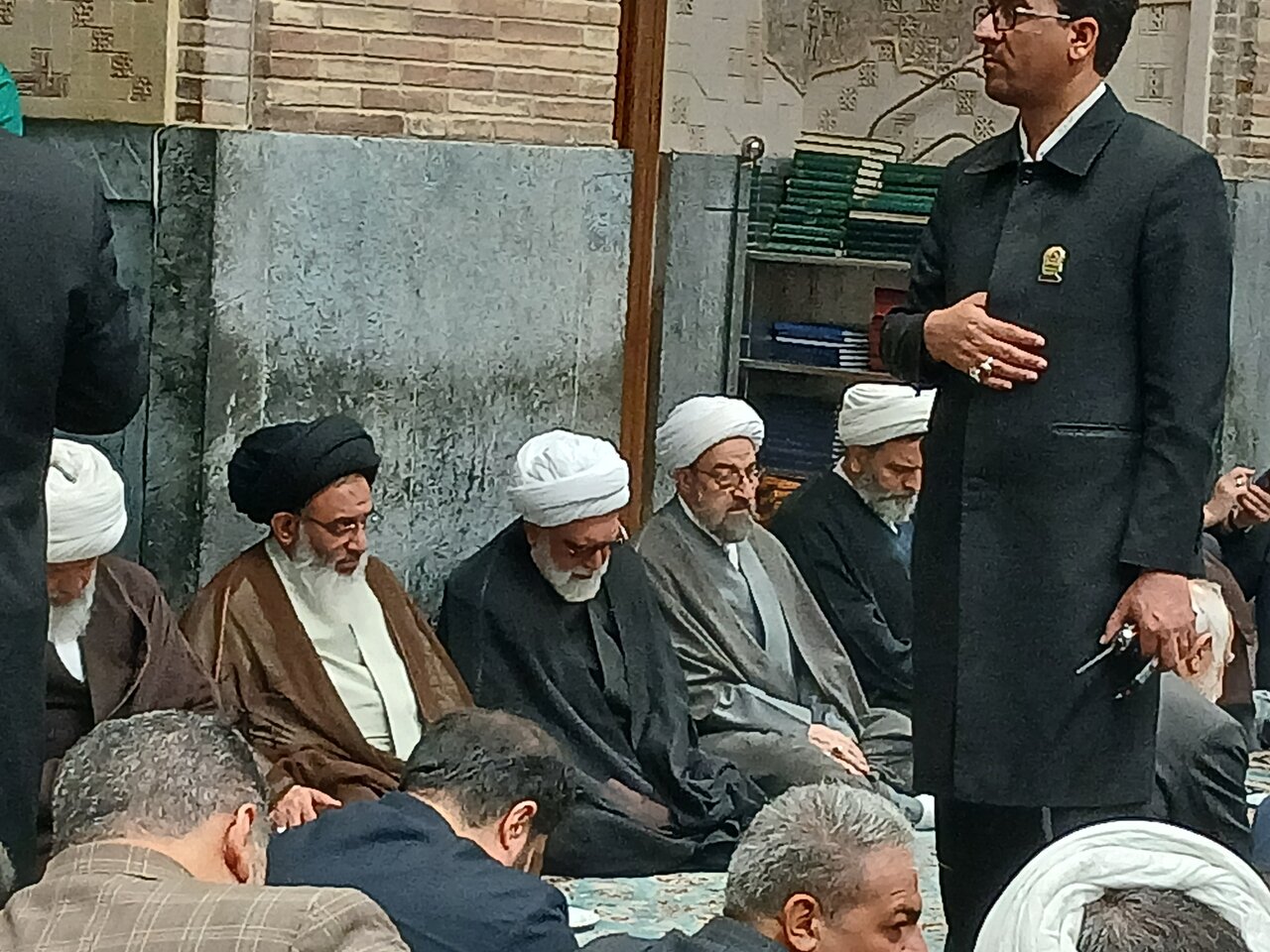 تصاویر/مراسم چهلمین روز شهادت حجت الاسلام والمسلمین در دارالقران کریم حرم رضوی