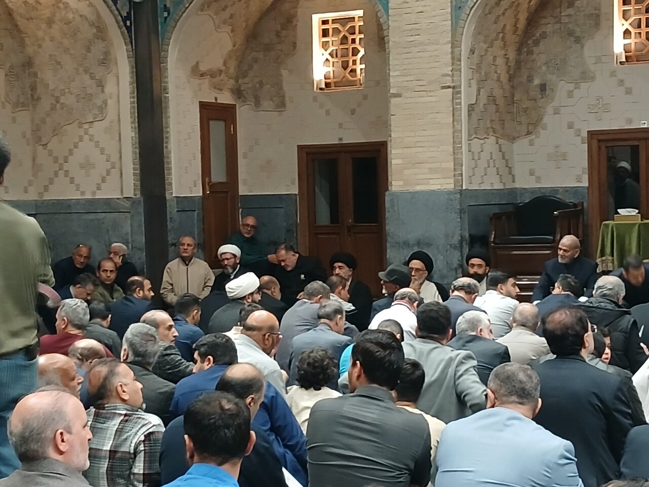 تصاویر/مراسم چهلمین روز شهادت حجت الاسلام والمسلمین در دارالقران کریم حرم رضوی
