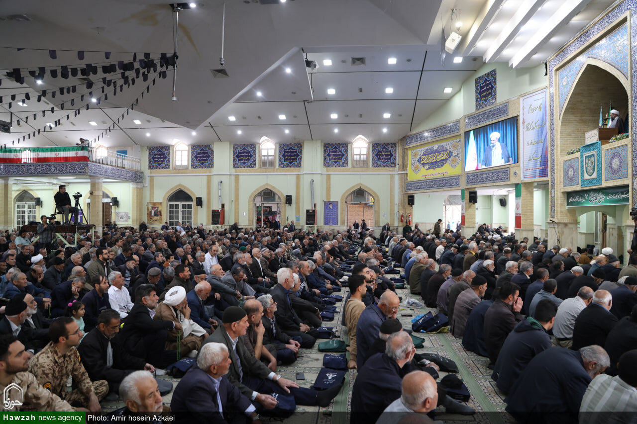 تصاویر / نماز جمعه ۱۱ اردیبهشت همدان