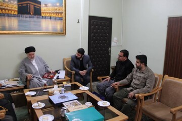 تقدیر نماینده آیت‌الله العظمی سیستانی از کتائب سیدالشهدا + تصاویر