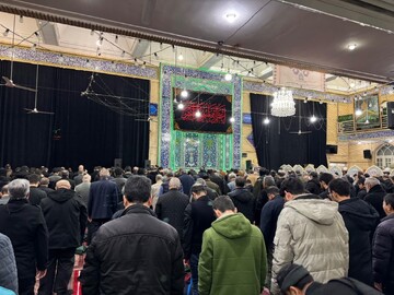 تصاویر/ شصت و سومین اجتماع اهالی مسجد جامع علی بن موسی الرضا(ع) در بیعت با حضرت آیت الله سیدمجتبی خامنه‌ای