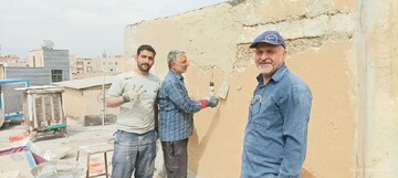 تصاویر/ ۵۵ روز کار جهادی جهاد گران کاشانی در مناطق جنگ زده تهران