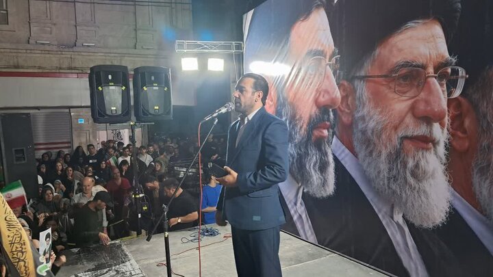 تصاویر/ اجتماع امت انقلابی بهارستان در شب شصت و سوم