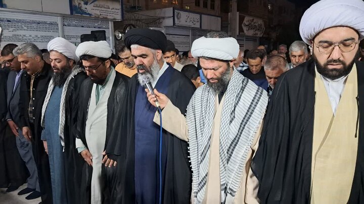 تصاویر/ اجتماع امت انقلابی بهارستان در شب شصت و سوم
