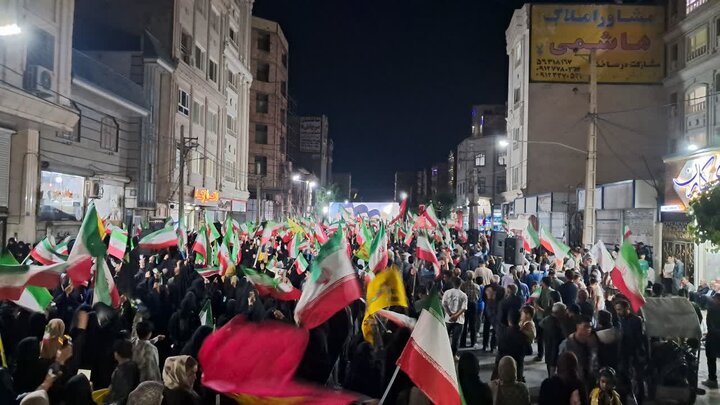تصاویر/ اجتماع امت انقلابی بهارستان در شب شصت و سوم