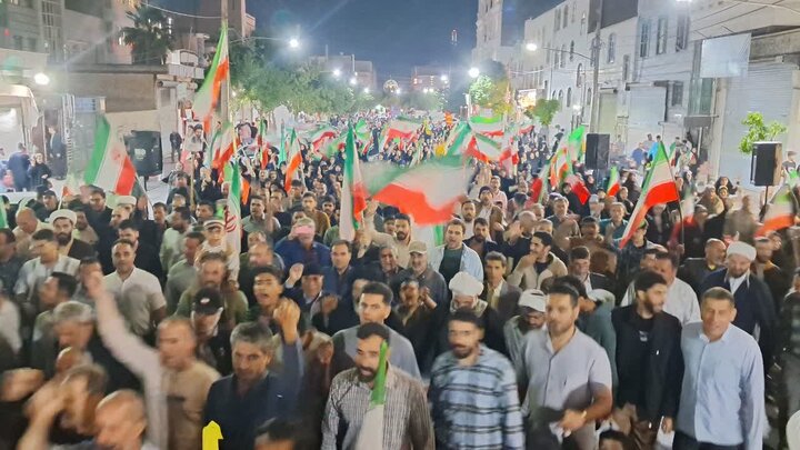 تصاویر/ اجتماع امت انقلابی بهارستان در شب شصت و سوم