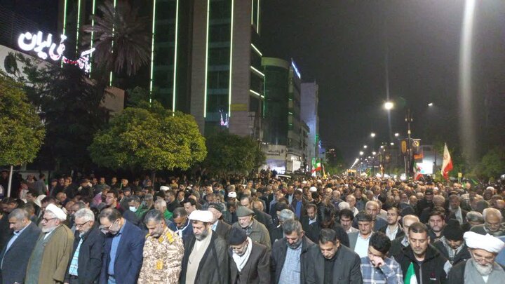 تصاویر/ اقامه نماز استغاثه به درگاه امام زمان (عج) در شهرستان بابل