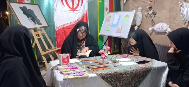 تصاویر/ فعالیت موکب حوزه علمیه خواهران در کنگان