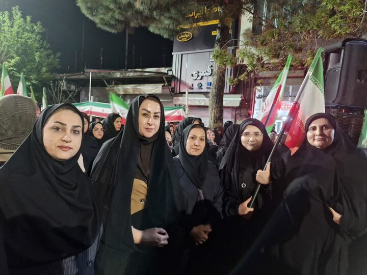 تصاویر/ تجمع فرهنگیان جانفدای ایران شهرستان سلماس